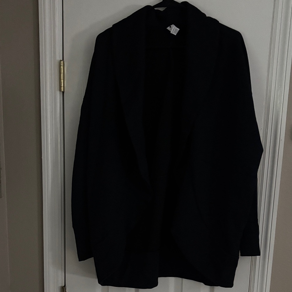 Yogalicious Black Scuba London Cardigan